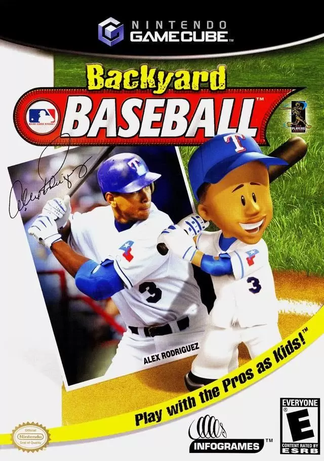 Nintendo Gamecube Games - Backyard Baseball