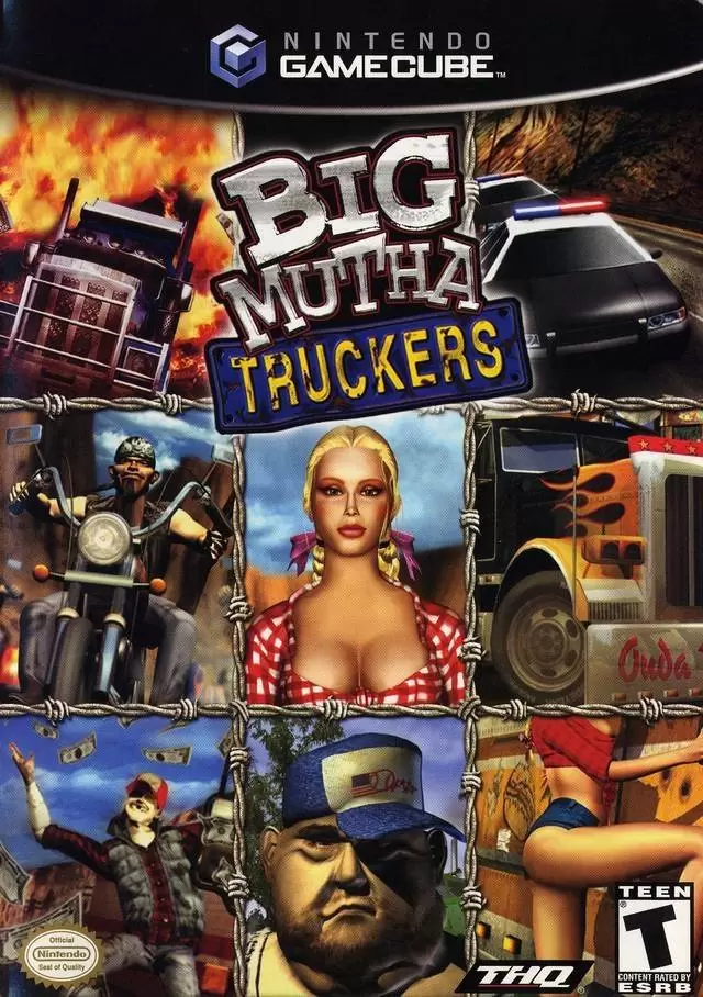 Nintendo Gamecube Games - Big Mutha Truckers