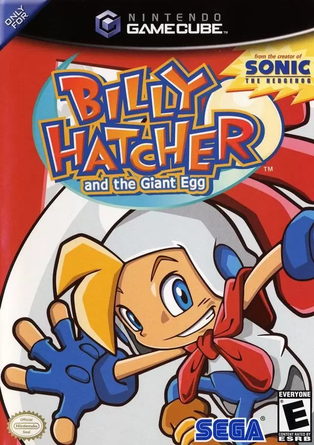Nintendo Gamecube Games - Billy Hatcher and the Giant Egg