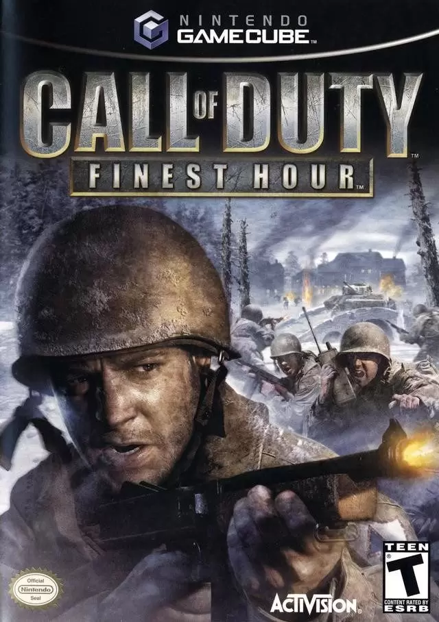 Jeux Gamecube - Call of Duty: Finest Hour