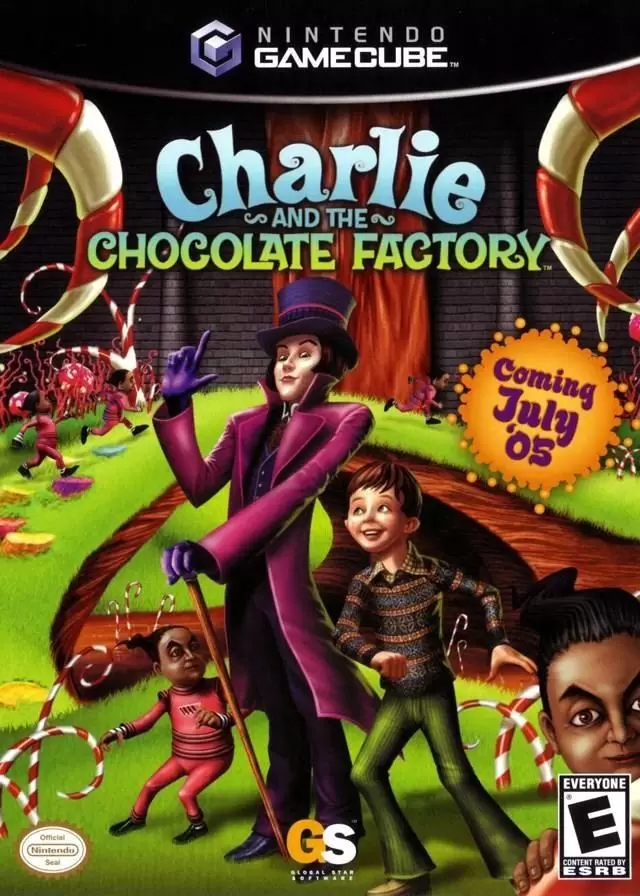 Nintendo Gamecube Games - Charlie and the Chocolate Factory