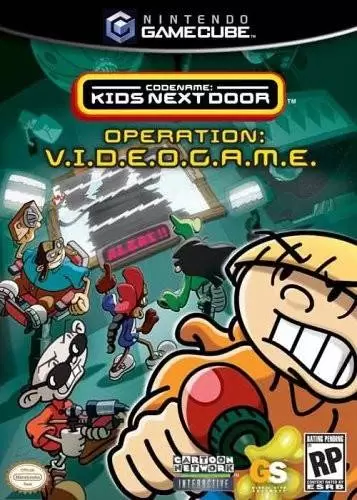 Jeux Gamecube - Codename: Kids Next Door: Operation V.I.D.E.O.G.A.M.E.