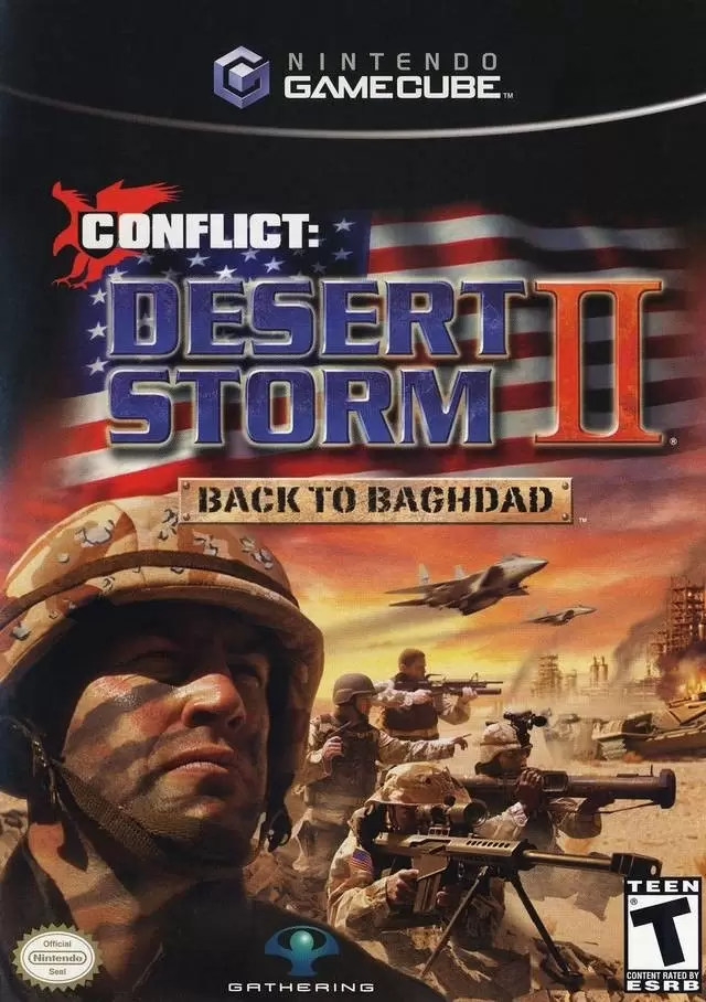 Nintendo Gamecube Games - Conflict: Desert Storm II - Back to Baghdad