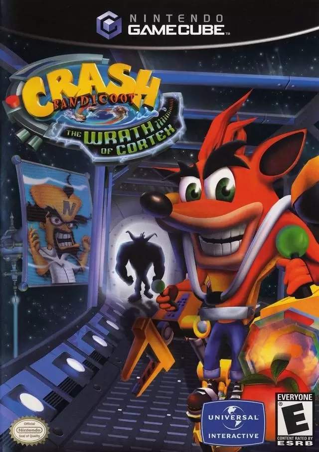 Nintendo Gamecube Games - Crash Bandicoot: The Wrath of Cortex