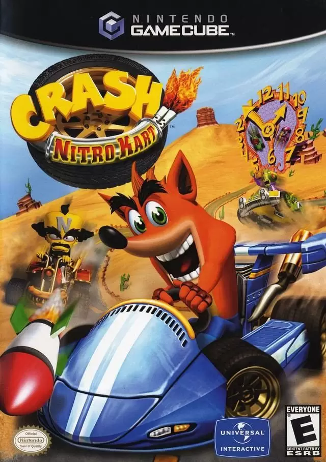 Nintendo Gamecube Games - Crash Nitro Kart