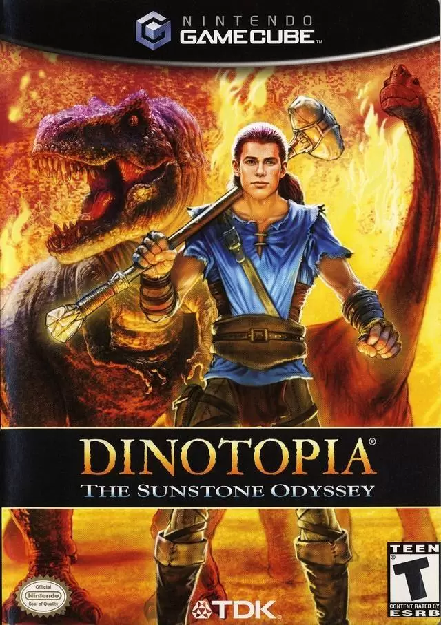 Nintendo Gamecube Games - Dinotopia: The Sunstone Odyssey