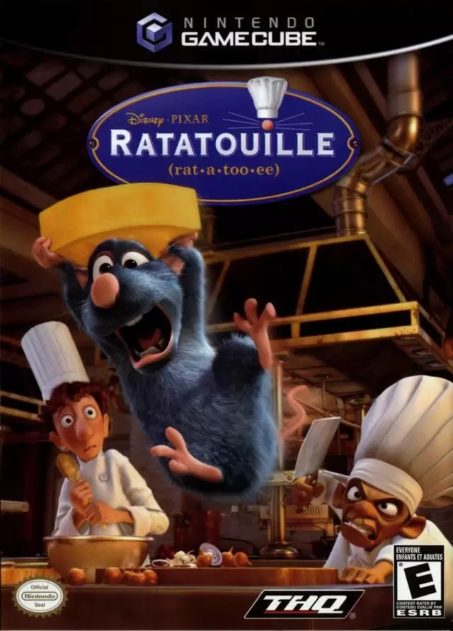 Nintendo Gamecube Games - Disney/Pixar Ratatouille