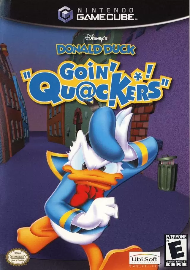 Nintendo Gamecube Games - Disney\'s Donald Duck: Goin\' Quackers