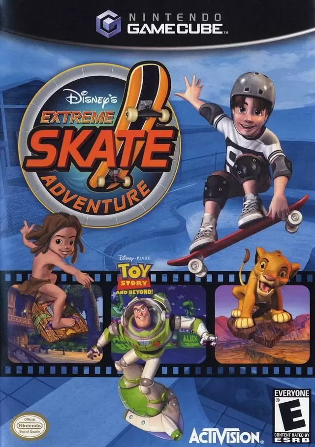 Jeux Gamecube - Disney\'s Extreme Skate Adventure
