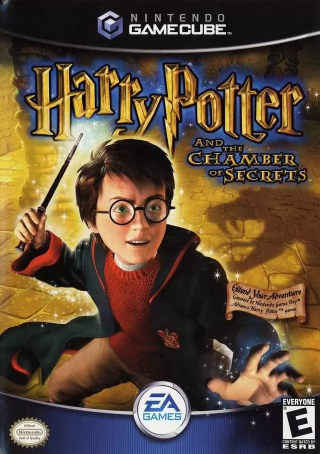 Nintendo Gamecube Games - Harry Potter and the Chamber of Secrets