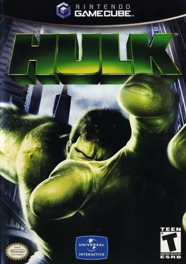 Nintendo Gamecube Games - Hulk