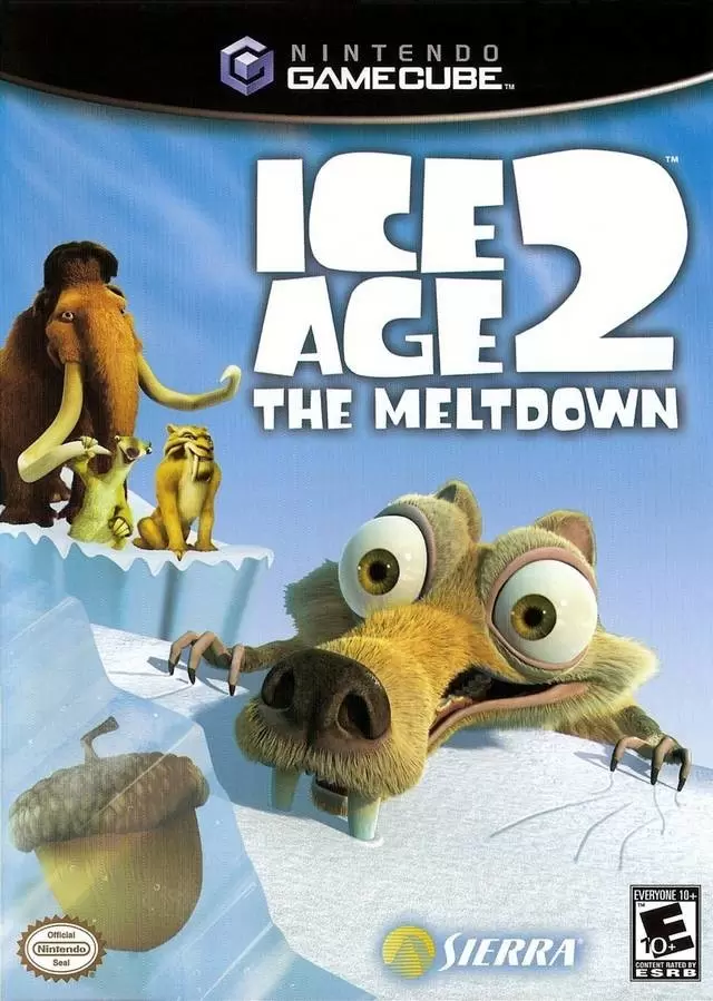 Nintendo Gamecube Games - Ice Age 2: The Meltdown