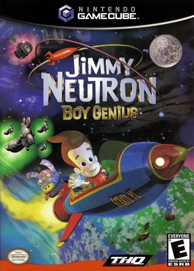 Nintendo Gamecube Games - Jimmy Neutron Boy Genius