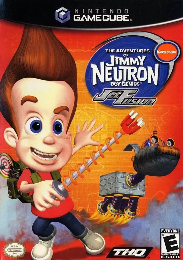 Nintendo Gamecube Games - Jimmy Neutron: Jet Fusion
