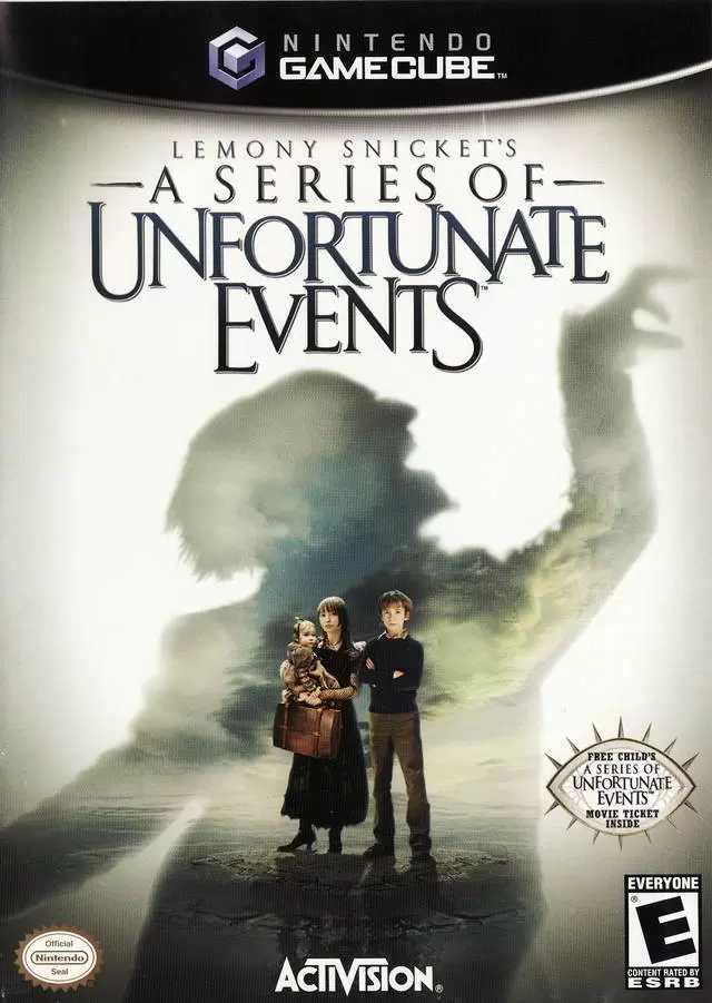 Nintendo Gamecube Games - Lemony Snicket\'s A Series of Unfortunate Events