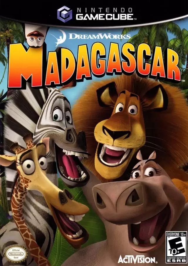 Nintendo Gamecube Games - Madagascar