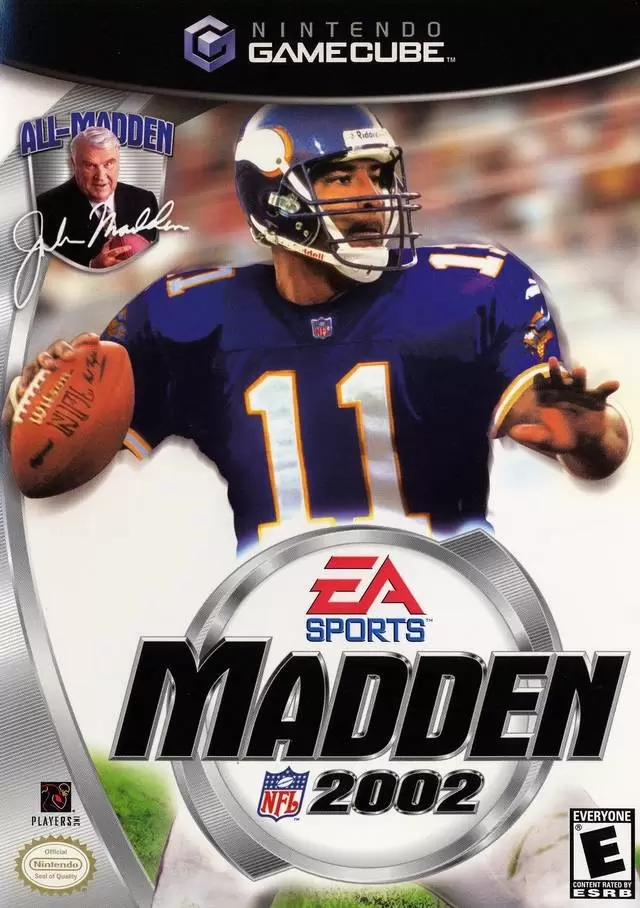 Nintendo Gamecube Games - Madden NFL 2002