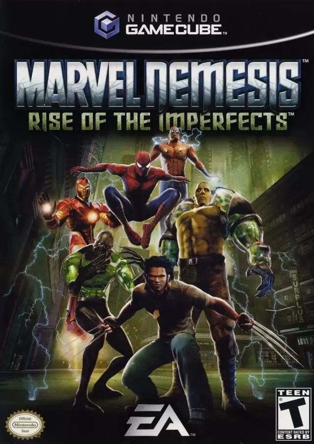 Nintendo Gamecube Games - Marvel Nemesis: Rise of the Imperfects
