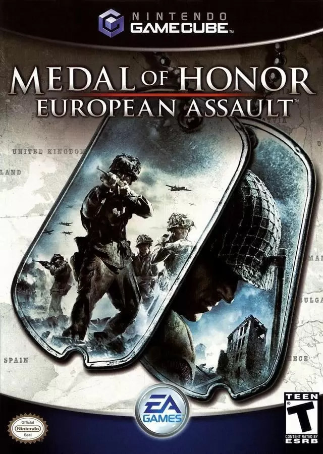 Nintendo Gamecube Games - Medal of Honor: European Assault