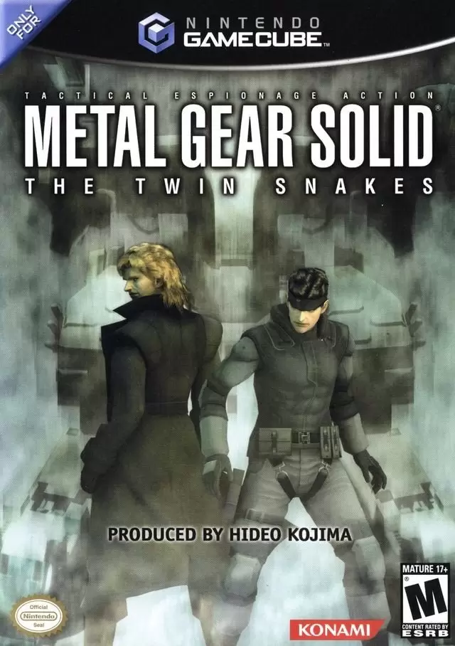 Jeux Gamecube - Metal Gear Solid: The Twin Snakes