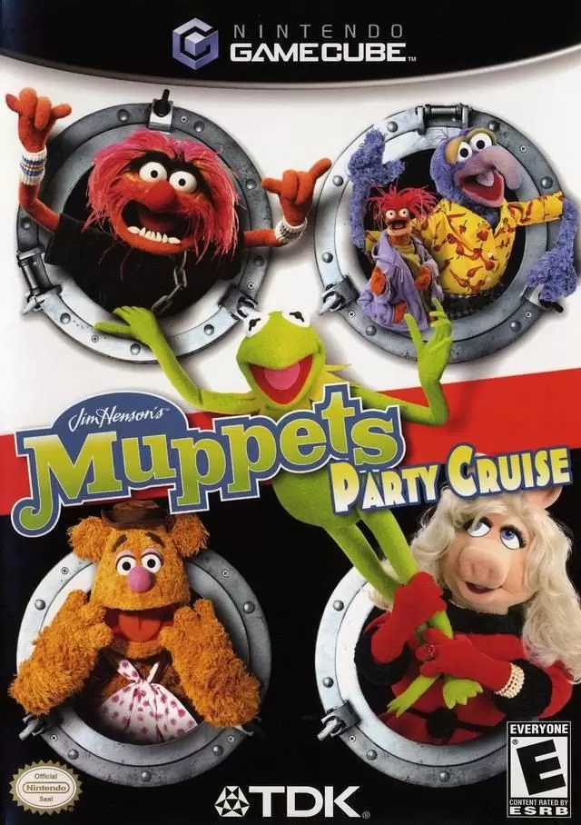 Nintendo Gamecube Games - Muppets Party Cruise