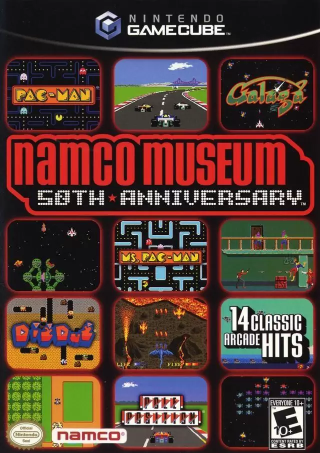 Jeux Gamecube - Namco Museum 50th Anniversary