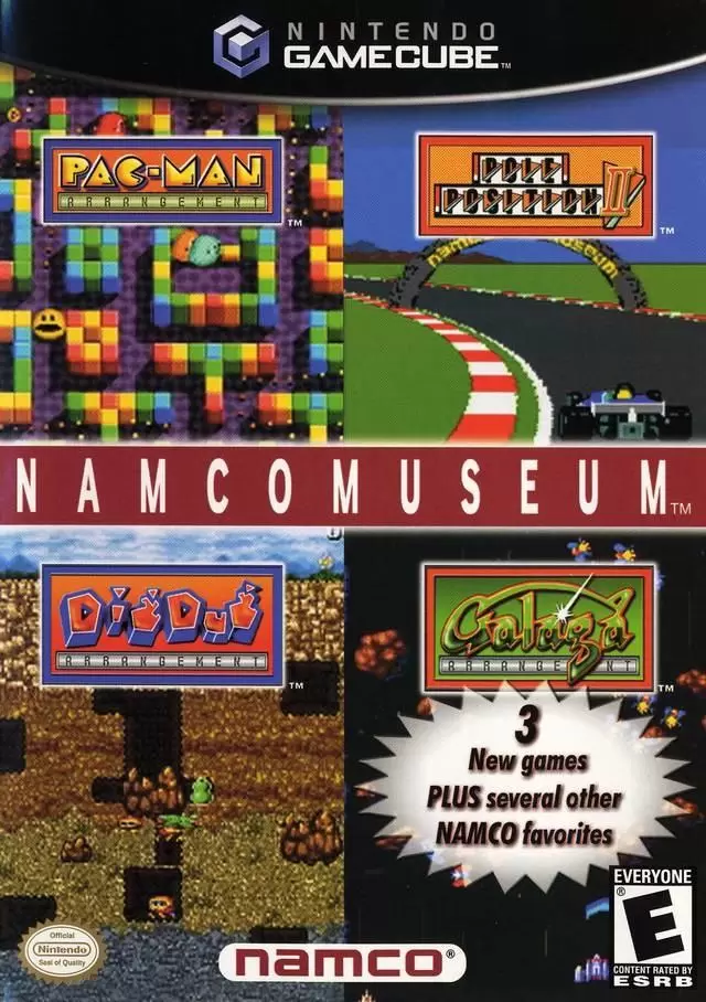 Nintendo Gamecube Games - Namco Museum
