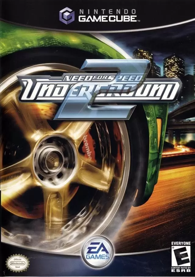 Nintendo Gamecube Games - Need for Speed Underground 2