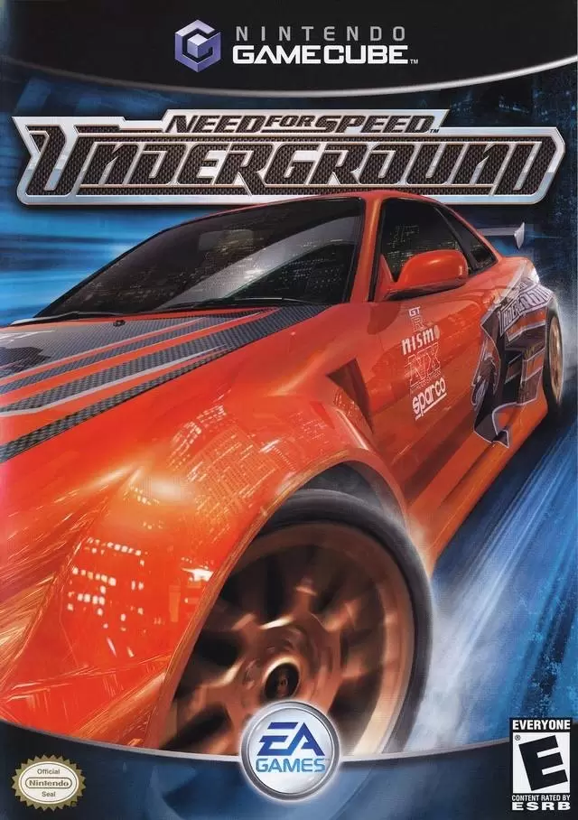 Nintendo Gamecube Games - Need for Speed Underground