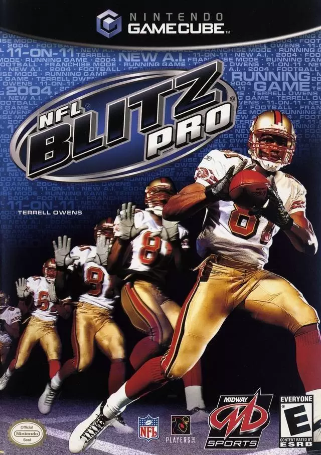 Nintendo Gamecube Games - NFL Blitz Pro