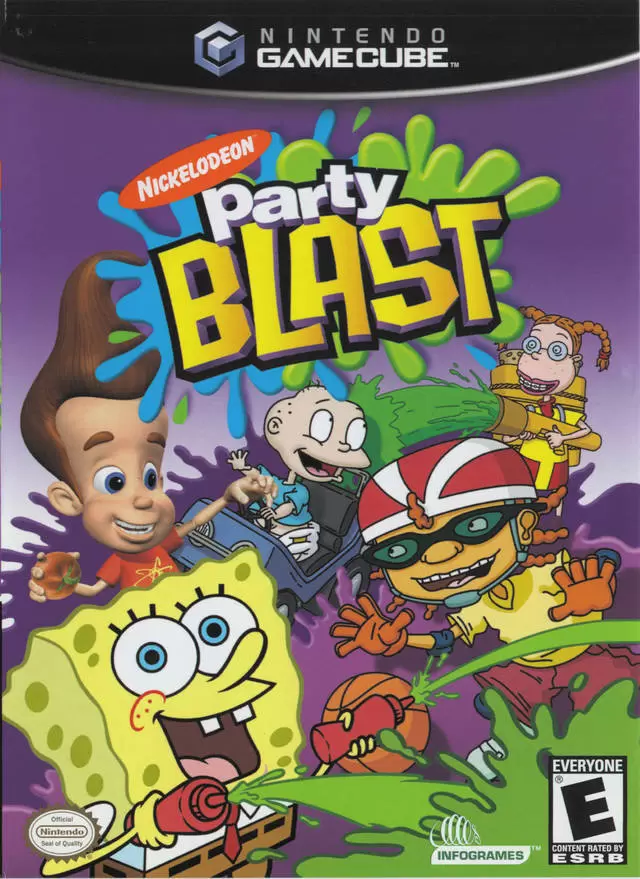 Jeux Gamecube - Nickelodeon Party Blast