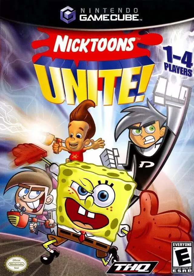 Jeux Gamecube - Nicktoons Unite!