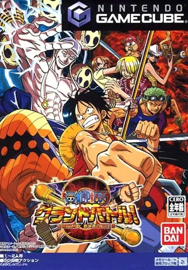Nintendo Gamecube Games - One Piece Grand Battle 3