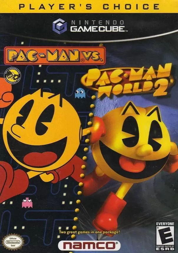 Jeux Gamecube - Pac-Man Vs. / Pac-Man World 2