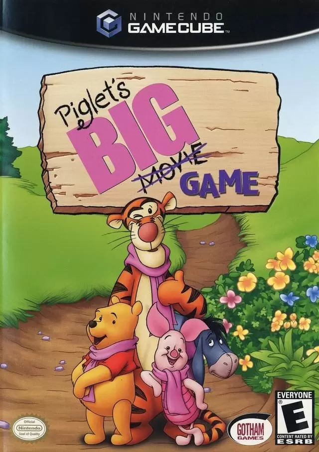 Nintendo Gamecube Games - Piglet\'s Big Game
