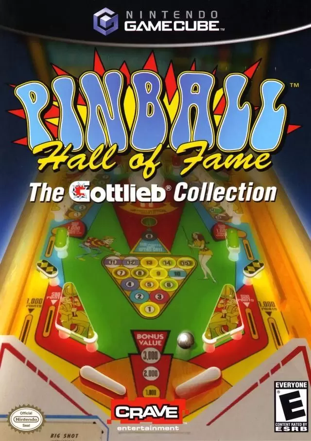 Jeux Gamecube - Pinball Hall of Fame: The Gottlieb Collection