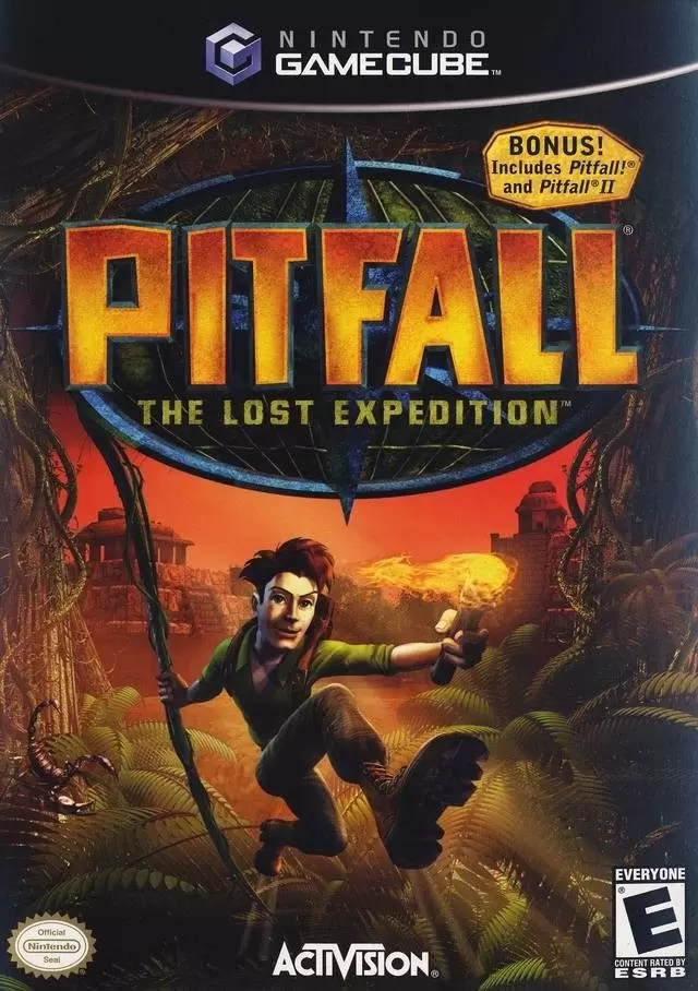 Jeux Gamecube - Pitfall: The Lost Expedition