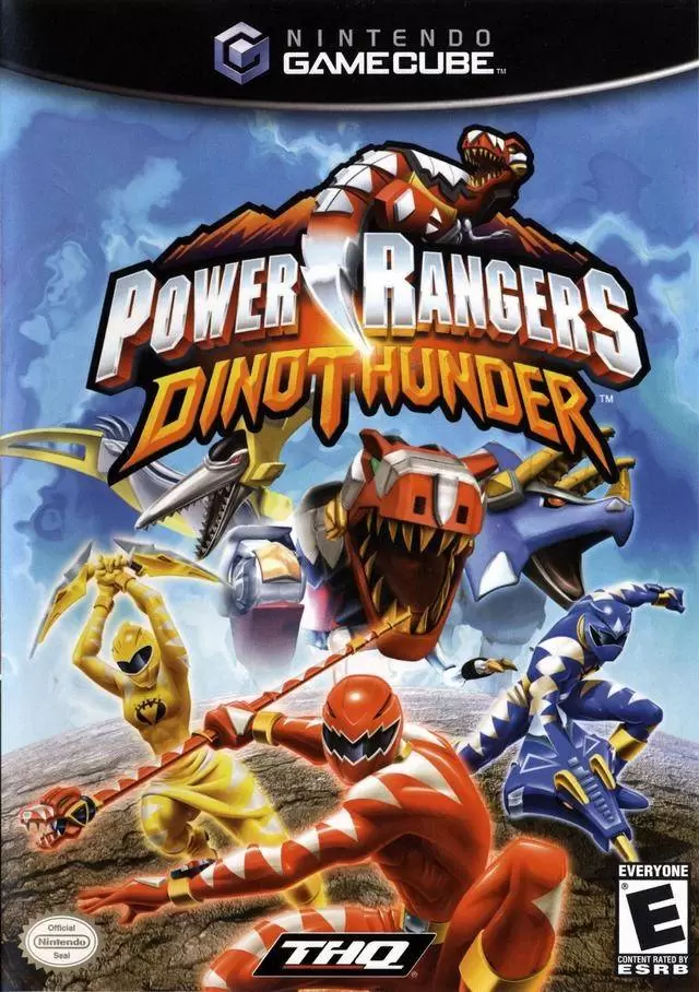 Jeux Gamecube - Power Rangers: Dino Thunder