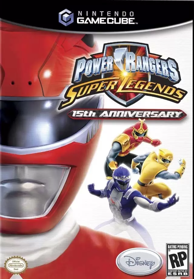 Nintendo Gamecube Games - Power Rangers: Super Legends - 15th Anniversary