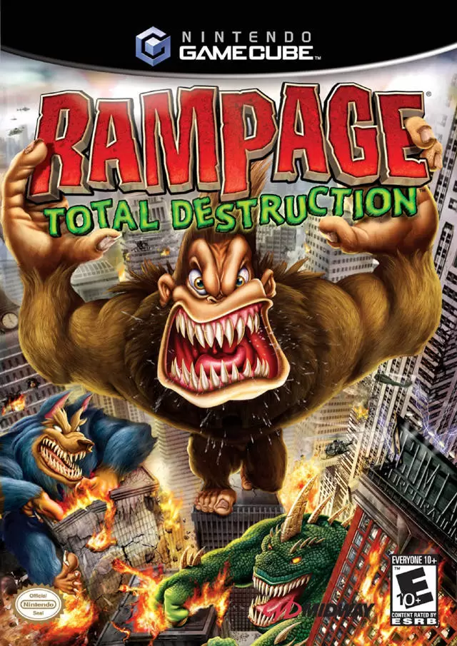 Nintendo Gamecube Games - Rampage: Total Destruction