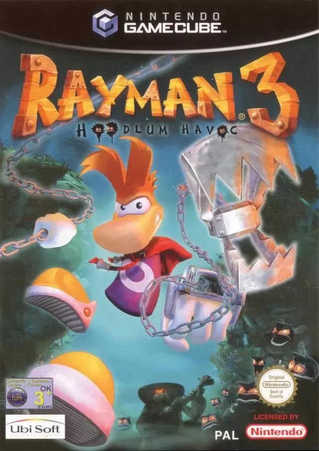 Nintendo Gamecube Games - Rayman 3: Hoodlum Havoc