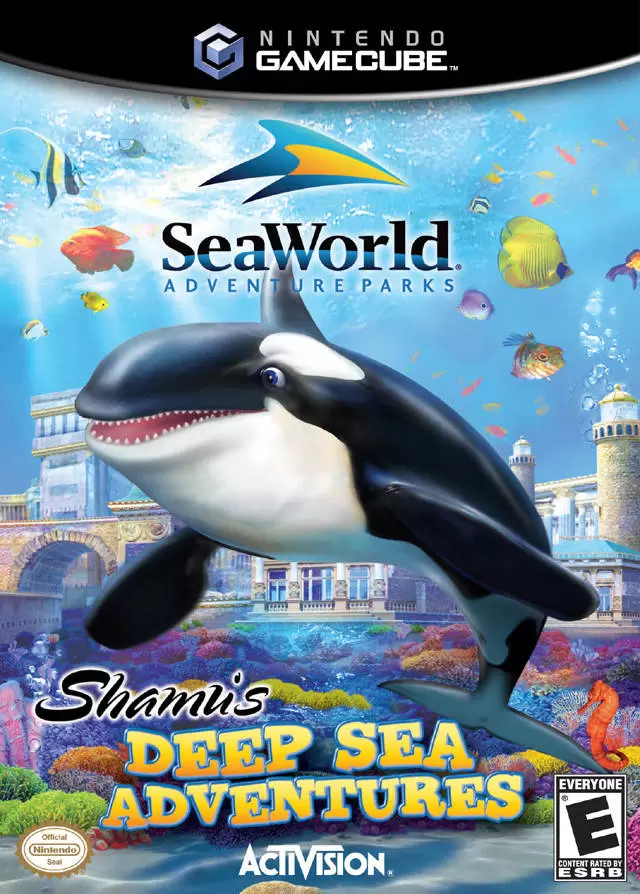 Nintendo Gamecube Games - Sea World: Shamu\'s Deep Sea Adventures