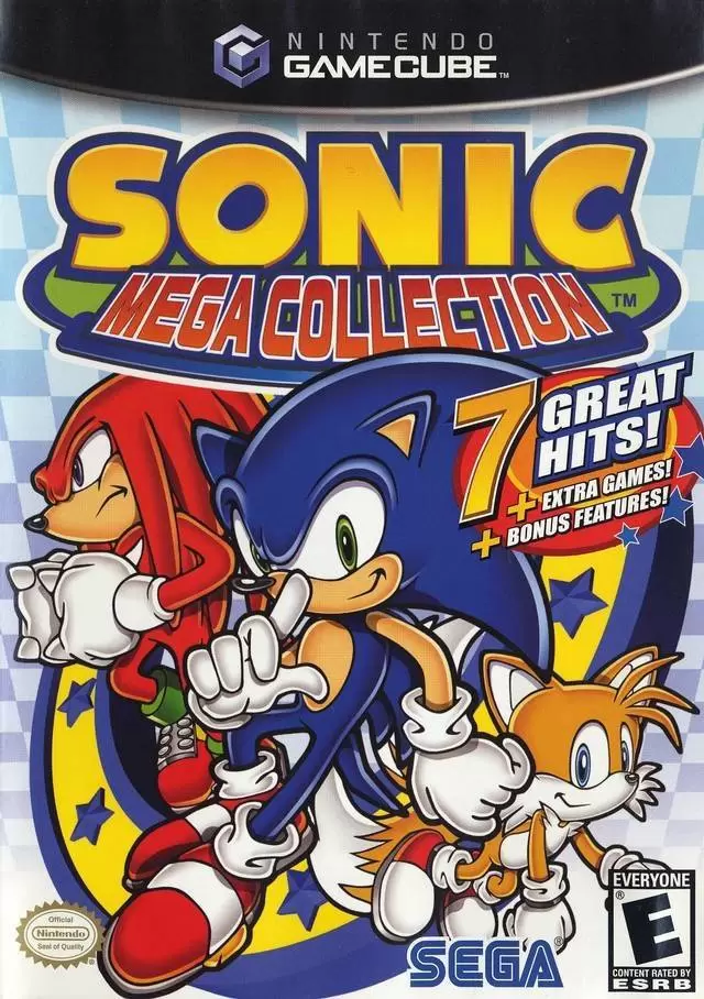 Jeux Gamecube - Sonic Mega Collection