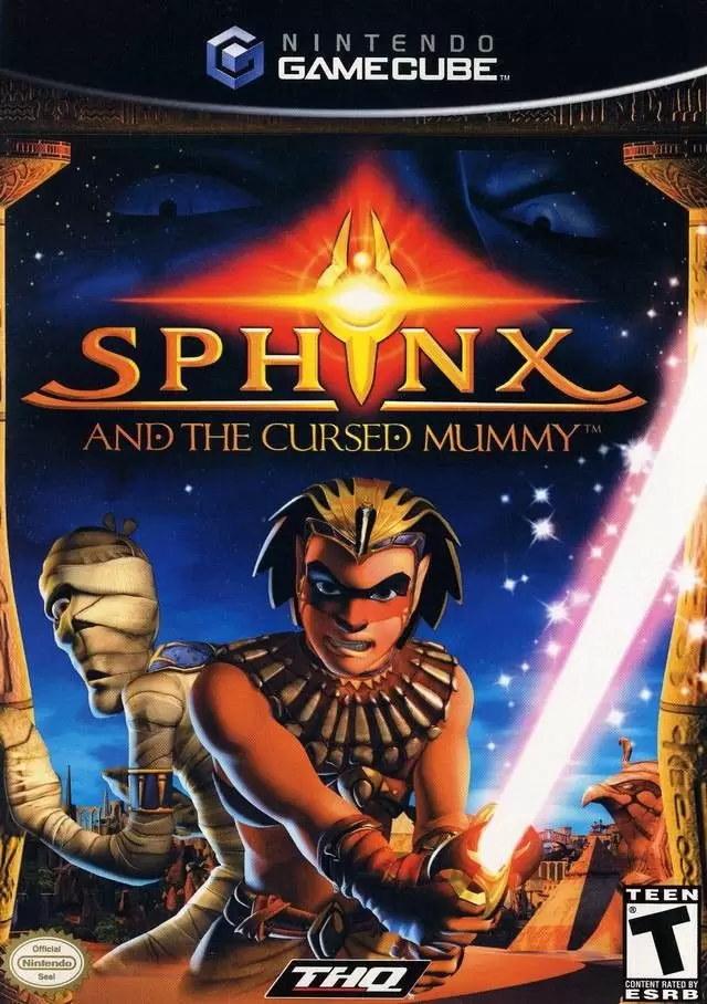 Nintendo Gamecube Games - Sphinx and the Cursed Mummy