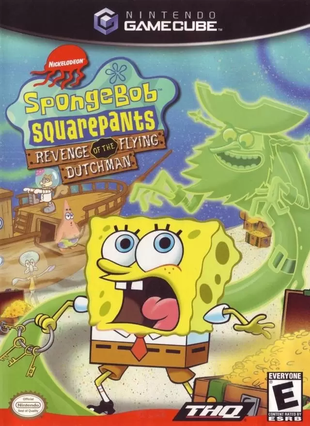 Nintendo Gamecube Games - SpongeBob SquarePants: Revenge of the Flying Dutchman