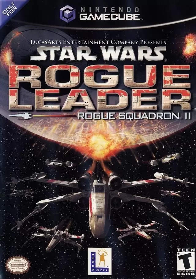 Nintendo Gamecube Games - Star Wars Rogue Leader: Rogue Squadron II