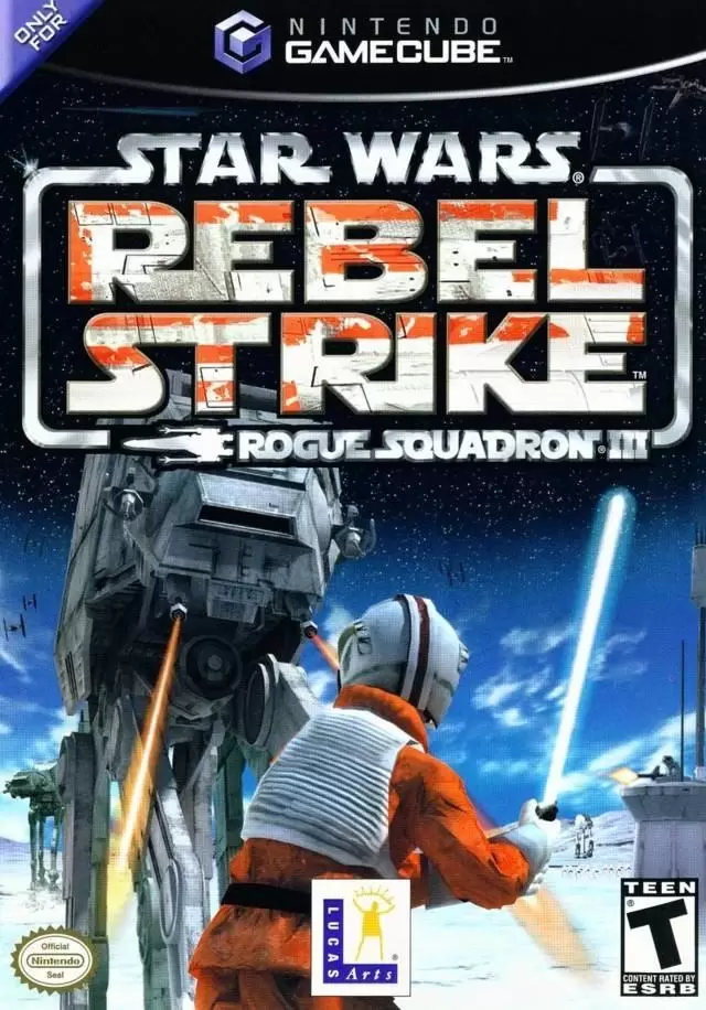 Nintendo Gamecube Games - Star Wars Rogue Squadron III: Rebel Strike