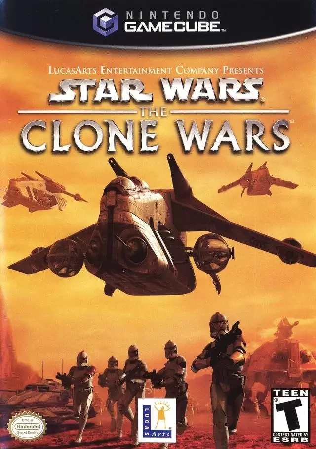 Nintendo Gamecube Games - Star Wars: The Clone Wars