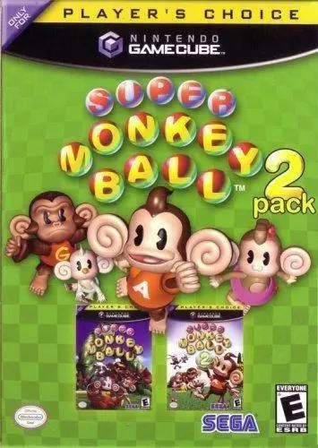 Nintendo Gamecube Games - Super Monkey Ball 2-Pack