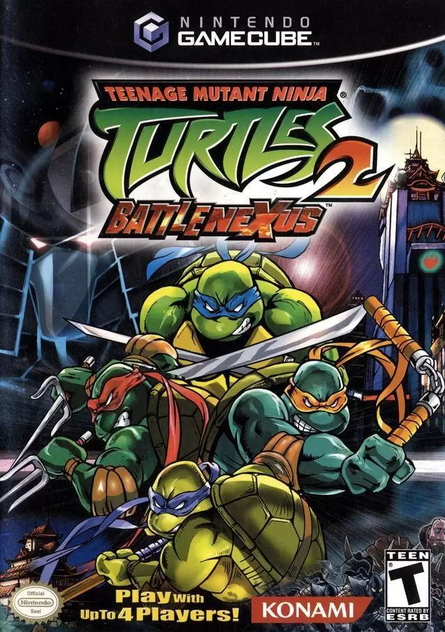 Nintendo Gamecube Games - Teenage Mutant Ninja Turtles 2: Battle Nexus